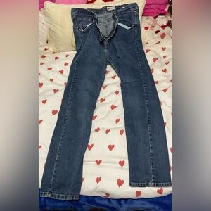 Wrangler Women's Dark Blue Skinny Jeans